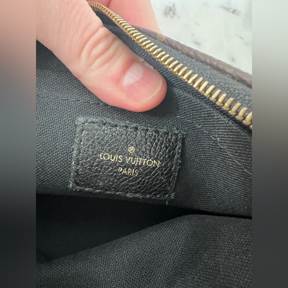 Louis Vuitton Monogram Pallas Clutch in Black - Picture 10 of 14